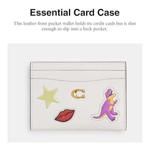 Coach Essential Card Case - color: B4/CHALK MULTI