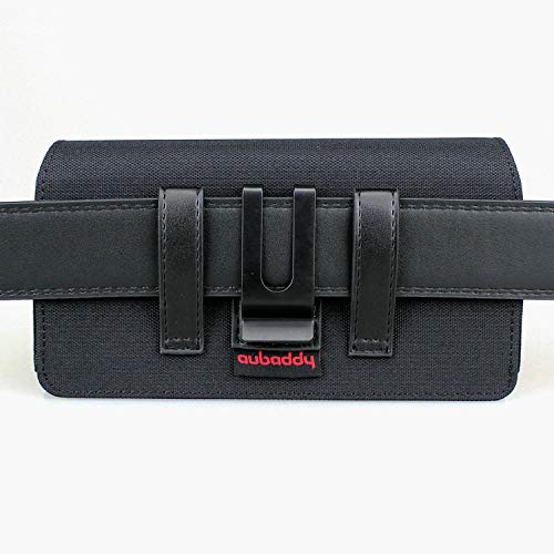 Dual Phone Holster Pouch Case for 2 Phones, Double Decker Belt Clip Case for iPhone (17 16 15 14 13 12 11) Pro Max/Plus, Samsung Galaxy (S25 S24 S23 S22 S21 S20) Ultra/Plus/Fe (Large)