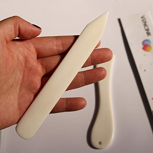 VENCINK Genuine Bone Folder Scoring Folding Creasing Burnishing Tool