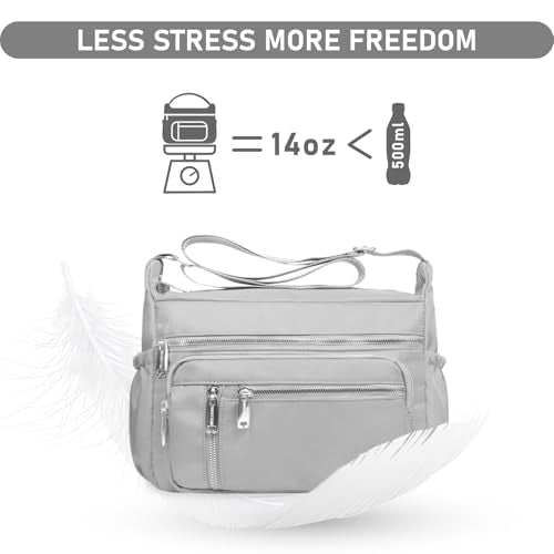NPBAG Crossbody Bag for Women, Shoulder Purse Handbag Messenger Bag, Trendy Pocketbooks, Waterproof and Multi-Pockets - color: Love