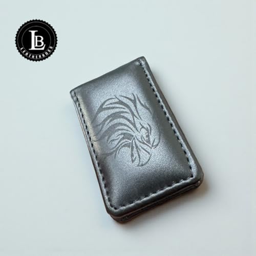 Men's New Leather Strong Magnetic Money Clip (Eagle) - color: Eagle