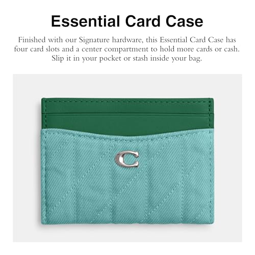 Coach Essential Card Case - color: Green