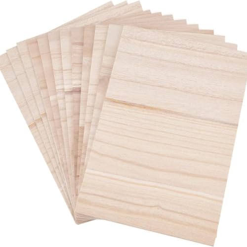 OLYCRAFT 12 Sheets Wooden Karate Breaking Boards 3.5mm Thick Taekwondo Breaking Boards Punching Wood Boards Wooden Kick Board Training Accessory for Karate Practice Performing 11.7x7.9 inch - size: 3.5mm