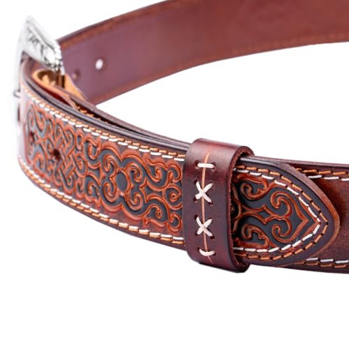 1.5"(38mm-40mm) Belt Loop Keeper Men's Leather Belt Loop Keeper | Belt Loop Keeper Replacement Belt Loop Belt Loop Leather Men's Leather Belt Loop Keeper - color: Burgundy