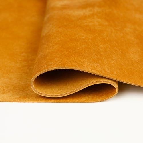 Eren's Leather Goods Pueblo Leather Sheets for Crafts, Full Grain Cowhide Tooling Leather Pieces (Natural, 12"x24") - color: Natural, size: 12"x24"