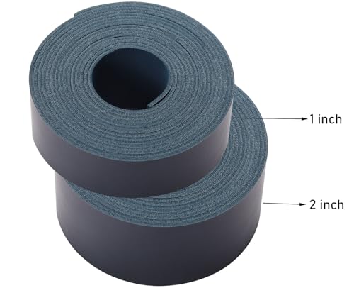 Picheng Faux Leather Strap for Crafts: 1 Inch Wide 138" Long Leather Strips - color: Dark Blue, size: 1 Inch