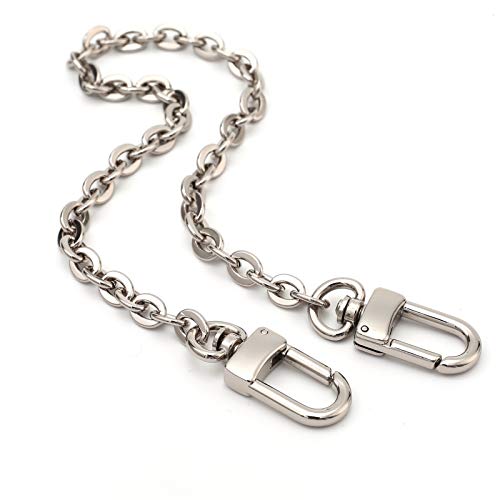 Xiazw Mini Copper Purse Chain Shoulder Crossbody Strap Bag Accessories Charm Decoration - color: Silver, size: 26''