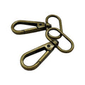 1 inch Swivel Lobster Clasps 50pcs Metal Swivel Snap Hooks Antique Bronze | 1" Swivel Push Gate Clips for Purses Bag Handbag Projects Crossbody Bag Dog Collars Lanyard Strap Making Goyunwell - color: 1 inch Antique Bronze 50pcs
