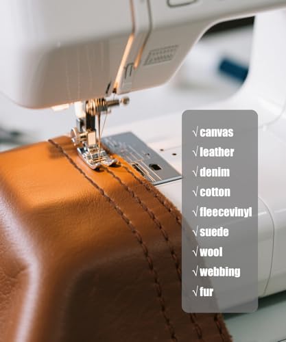 Heavy Duty Upholstery Thread,3 Spools Durable Bonded Nylon, High-Strength & Fade-Resistant, 218 Yds/Spool for Sewing Machines, Leather, Denim, DIY Crafts | Brown - color: Brown