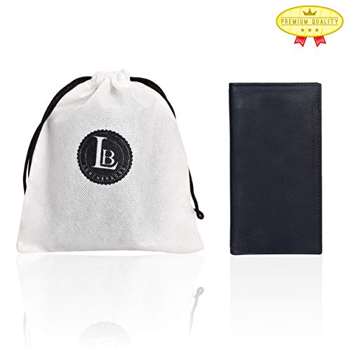 Genuine Leather Simple Check Book Holder Style - Mw156cf - color: Black