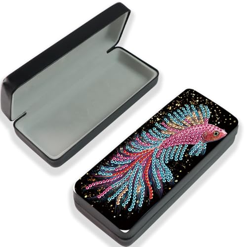 Diamond Painting Glasses Case - color: Fish
