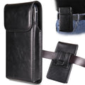 Holster for Galaxy S25 Ultra S24 Ultra S23 Ultra 5G Note 20 Ultra 5G Note 10+ Plus 5G, Premium Leather Pouch with Belt Clip Phone Holster Belt Case, Black -XL - color: Black, size: X-Large