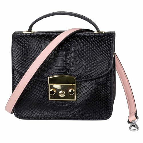 Allzedream Leather Purse Strap Replacement Crossbody Handbag Long Adjustable (Pink, Silver Hardware) - color: Pink, Silver Hardware