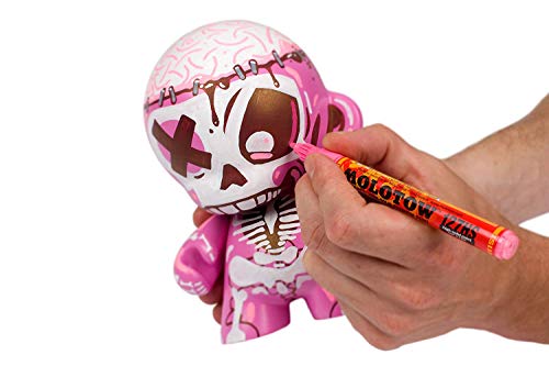 Molotow ONE4ALL Acrylic Paint Marker, 2mm, Hazelnut, 1 Each (127.210) - size: 1 Count (Pack of 1), style: Hazelnut