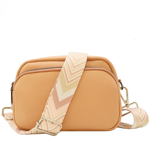 Wide Purse Strap Silver Hardware Adjustable Replacement Long Crossbody Bag Strap for Thick Shoulder Bags Canvas Handbags Straps - color: Silver Hardware-Gary