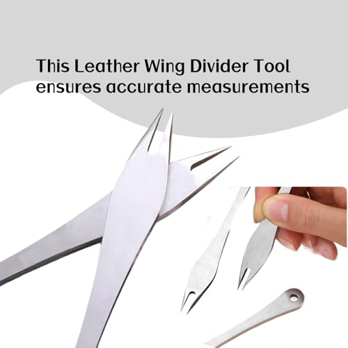 Leather Wing Divider Precision Divider Precision Tool Wing Dividers for Leather for Craft Rougher Work