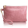 K.E.J. Clutch Purses for Women Wallet Wristlet Small Wallet Purses Clutch Handbags Zipper Purse for Ladies Women Gifts - color: Pink