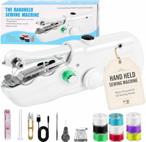Handheld Sewing Machine for Adults Mini Portable Sewing Machine Beginners