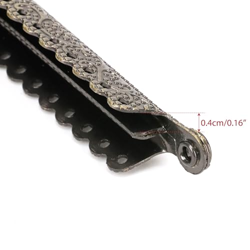 10 Inch Square Kiss Clasp Lock Purse Frame for Bag Making, Vintage Rectangle Metal Latch Clip for DIY Crochet, Fabric, Leather Coin Wallet, Clutch, Pouch & Handbag Crafts, Smooth Open & Close, Bronze