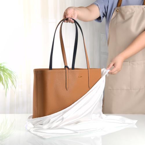 6 Pack 19.6 x 15.7 in Dust Bags for Purses and Handbags - color: 19.6x15.7 inch (silk bags)