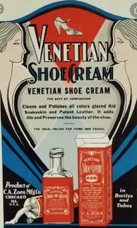 Venetian Imperial Leather Balm, 4 Ounces, Black
