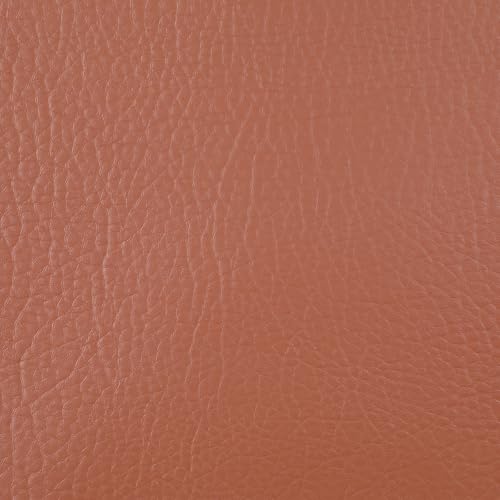 Marine Vinyl Upholstery Faux Leather Fabric, 2 Yards Brown | Marine Grade Faux Leather Vinyl by the Yard, Waterproof, Soft & Durable, for Boat, Furniture Upholstery, DIY Sewing Crafts - color: Brown, size: 2 Yards 55" x 72" (Pre-cut)