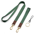 Lanyard, Long Neck Lanyard Key Lanyard, Id Badge Lanyard for Women and Men, Whistle, Keychain - color: Gr