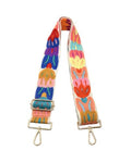 Embroidered Purse Straps Replacement Crossbody Wide Adjustable Bag Straps | Thick Purse Strap for Crossbody Bags,Extra Long Strap,Cross Body Straps for Handbags,Bag Straps for Tote Bags,Shoulder Straps - color: Flower 4