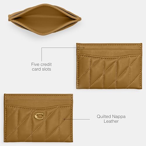 Coach Essential Card Case - color: B4/Muted Olive