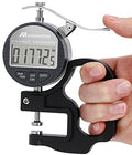 Digital Thickness Gauge 0.5inch, 0.00005"/0.001mm Resolution