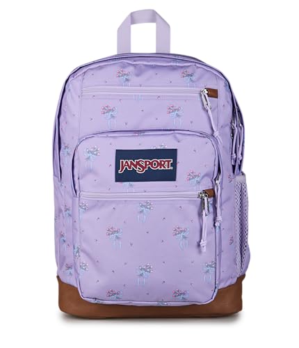 JanSport 34L Cool Backpack – 15-inch Laptop Sleeve, Pastel Petals Lilac - color: Pastel Petals Lilac