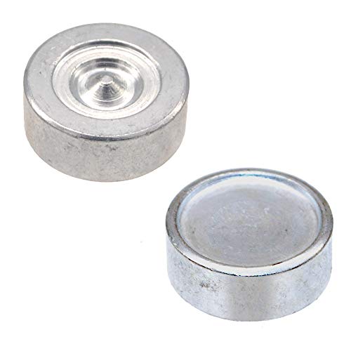 72pcs 15MM Stainless Steel Fastener Snap Press Stud Button for Marine Boat Canvas with Punching Set Tool Kit Silver (4 Components, 18pcs for Each) - color: Silver with Tools