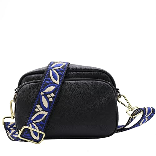 1.5" Wide Purse Strap Adjustable Replacement Gold Hardware Long Crossbody Bag Strap for Thick Shoulder Bags Canvas Handbags Straps - color: Gold hardware-311