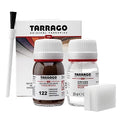 Tarrago Leather Dye Kit with Deglazer and Applicator - Restore & Recolor Shoes, Boots, Purses, Wallets, Jackets, and Furniture - Rich Pigment - 25mL - color: Chocolate Brown #122