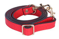 VanEnjoy Full Grain Leather Adjustable Replacement Cross Body Purse Shoulder Strap, 0.7” Width, Adjustable Length 25”-51” (Red) - color: Red