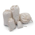 100Pcs 5 x 8 Inches Premium Cotton Muslin Double Drawstring Bags, Reusable Bag Natural Cotton Bags with Drawstring Produce Bags Bulk Gift Bag Jewelry Pouch for Party Wedding Home Storage - style: 5 X 8 Inches