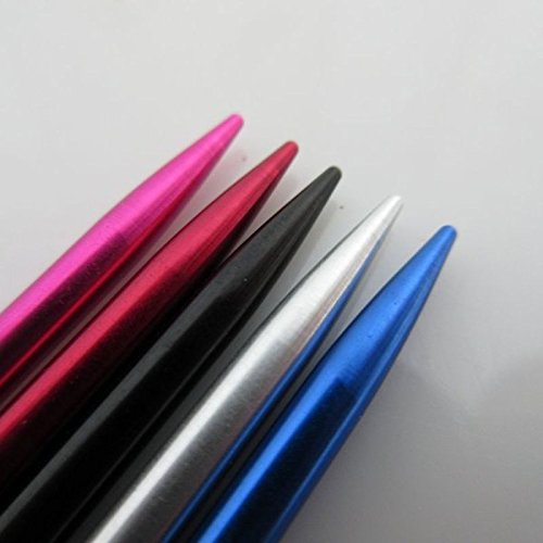 (5 Pack) of Multi-Color 3 1/2" Type I Micro Cord Paracord FID, Lacing, Aluminum Stitching Needles by Jig Pro Shop