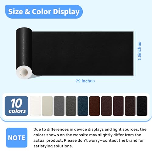 Self-Adhesive Leather Repair Patch, Vinyl Repair Kits for Couch | PU leather, Self-adhesive, quick repair, strong stick, large size, couch repair patch, furniture repair tape, cut to size - color: Beige, size: 3.5X79 Inch