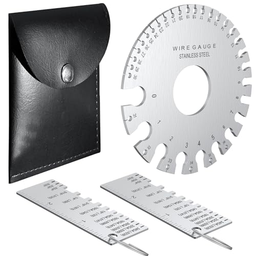 Professional Wire Gauge Measuring Tool-Set of 3 - size: Set of 3
