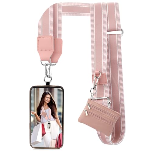 XANGNIER Clip and Go Strap for Phone with Wallet Crossbody,Multicolor 19 - color: Multicolor 19