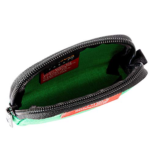 Manhattan Portage CORDURA® Coin Purse With Zipper Closure Pouch Eclectic Colors Credit Card ID Card Jewelry Keys Water Resistant Gift Everyday Carry - color: Green