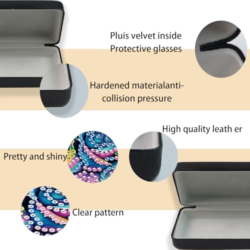 Diamond Painting Glasses Case - color: Flower 2