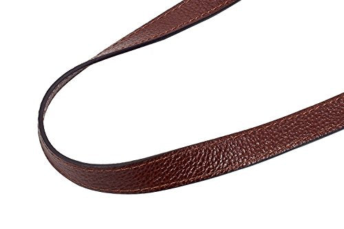 VanEnjoy Full Grain Genuine Leather Adjustable CrossBody Strap Replacement for Bag Purse, 0.7" Wide,26-51" Long - color: Coffee