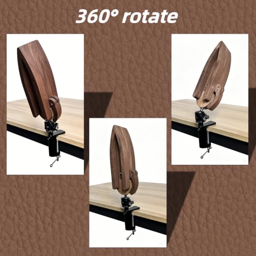 Walnut Stitching Pony 360° Rotation Table Horse Clamp for Leather Sewing - color: type 1