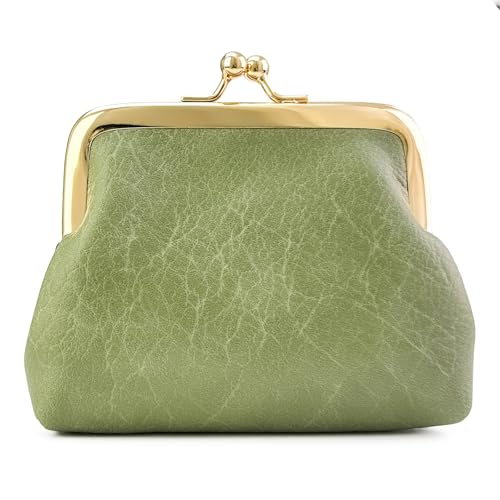 Cute Floral Buckle Coin Purses Vintage Pouch Kiss-lock Change Purse Wallets… - color: 42
