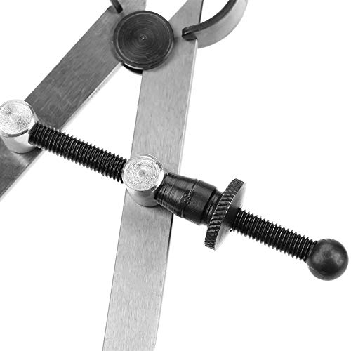 100mm/4 inch Leather Adjustable Wing Divider Leather Work Divider Woodworking Drawing for Measuring Dividing Lines