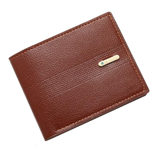 Slim Wallet for Men with Money Clip, Minimalist Wallet with Zipper, Bifold Mens Wallets with Credit Card Holder, PU Leather Men's Wallet with Coin Purse, Carteras Para Hombres (Brown Z) - color: Brown Z
