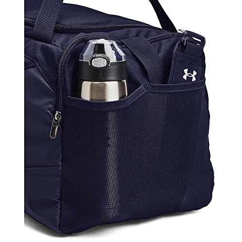 Under Armour Undeniable 5.0 Duffle - color: Midnight Navy (410)/Metallic Silver, size: Medium (58L)