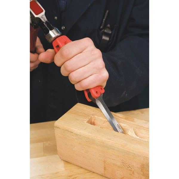 FastCap Pocket Chisel with Foldable Nylon Handle, 1-Inch Blade | Delivers Precise Shaping, Clean Joints & Detailed Finishes, Ideal for Carpentry and Woodworking, 80496