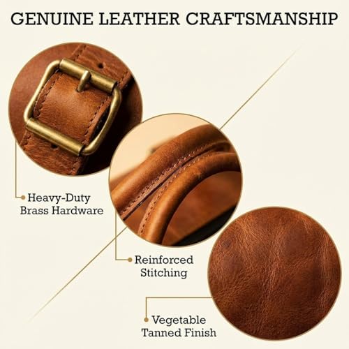Leather Duffle Bag for Men Luggage Handmade Travel Bag Carry On Luggage Weekender Bags Overnight Gym Sports Cabin Holdall Bag For Airplanes Men And Women (34 Inch Brown) - size: 34 inch